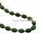 Ruby in Zoisite Necklace, zinc alloy lobster clasp, Oval, natural