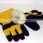 cow grain leather gloves