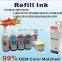 For Epson refill ink l355 l100 l200 l358 l1300