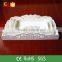 Pastoral style carving white serving tray