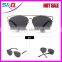 CAT eye women sunglasses METAL frame glasses female brand Golden half frame sun glasses                        
                                                Quality Choice