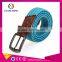 New Design Casual Mens Braid Tassel Braided Rope Weave Belt