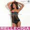 RELLECIGA 2016 One-piece Swimwear Series - Black One-Piece Swimsuit with Bandeau Front