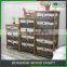 Modern Classic Furniture Nightstands Bedside Table with Wicker Drawers
