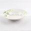 Linyi porcelain plate, white porcelain soup plate, dinner plate