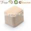 Suede flocked packing box for wedding gift