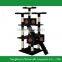 XinYou Cat Tree Scratching Post Scraping Climbing Tree 72 in. High Loft