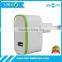 Mobile phone charging 5V 2.4A usb wall charger with UK, US, EU PLUG