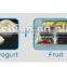 commercial stainless steel cone yogurt blender machine real fruit ice cream maker