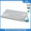 manufacturer supply 2600mah handhold white portable Power Bank for mobile phone