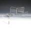 Three Step Acrylic Stairway Display Riser, shoe stands