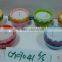 Egg shaped ceramic candle holder