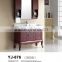 Luxurious design free standing mirrior cheap Japan style bathroom vanity