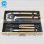 Portable stainless steel bbq tool box grill