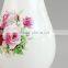 flower vase painting designs clay, decoration flowers vase, china ceramic vase