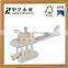 OEM eco-friendly assembled unfinished pine min wooden air plane toys for kids