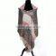 Latest Poncho With tassel Scarf Shawl blanket Poncho Scarve Wrap knitted poncho