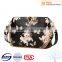 Digital printing ladies butterfly pattern handbag with multi space