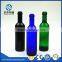 Cork sealing 50ml green glass liquor bottle glass wine bottle