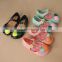 2016 Cute pineapple jelly shoes heel jelly shoes cool Korean summer soft bottom girls sandals