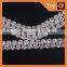 Wholesale glass Crystal rhinestone cup chain for wedding dress