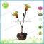 Glass flower garden lighting ground decoration solar panel light