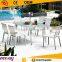 Further 2015 Stylish White Rattan Wicker Furniture Garden Dining Set Rattan Outdoor Furniture Home Set