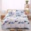 Exquisite polyester brushed bed sheet set for wholesale