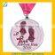 Custom award metal medal , medal ribbon, running medal