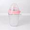 2016 hot sale BPA free safe baby innovation products silicone baby feeding bottle manufacturer