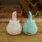 small rabbit Shape cute ceramic wind chime