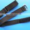 Self-locking back to back cable ties, printed logo back to back hook and loop cable ties, custom back to back cable tie