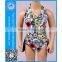 Domi flower kids fashion bikini high quality sexy xxx bikini girl swimwear photos of tankini swimsuit