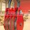 drop forged hardware alloy steel/carbon steel lifting hoist four wheel close link/hook/ring type steel hoist pulley block