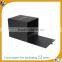 luxury big plain black cardboard paper storage box