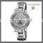 Women High Quality Stainless Steel Multi-Function Calendar Clock Vintage Style Watch