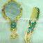 Gold vanity mirror set/antique vanity mirror set