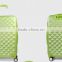 hot sale diamond zipper trolley hard case luggage bag