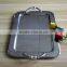 Stainless steel food safety large serving tray serving tray with crystal diamond