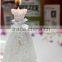 New wedding gown dress candle For wedding party birthday souvenirs gifts favor