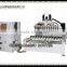 4 Axis Eight Heads Wood Engraving CNC Router Machine with Cheap Price