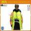 EN20471/343 Fluo-yellow/orange Winter Waterproof Winter Men 7 in 1 Bomber Jacket Park With Reflector