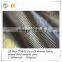 Excellent colored plain 3k carbon fiber fabric mixed woven gold metallic hybird carbon cloth
