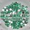 round crystal 3MM acrylic wedding metallic silver plated disc diamond bead flat back for jewelry accessory
