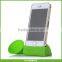 Portable silicone horn stand acoustic amplifier, horn speaker and volume booster, silicone loudspeaker stand