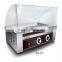 Hot sale 5/7/9 rollers stainless steel commercial hot dog machine/maker/grill