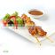 natural disposable bamboo teppo skewer