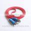 Smile Pattern Flat Charging Data Cable w/ Light for android phones