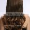 Heat resistant synthetic long curly omber color hair wigs