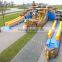 enormous inflatable slide for sale, huge corsair inflatable water slide, sea rover style inflatable wet slides